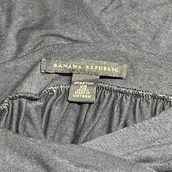 Banana Republic Navy Twisted Shoulder Mini Jersey Dress MI0180 - Picture 4 of 8